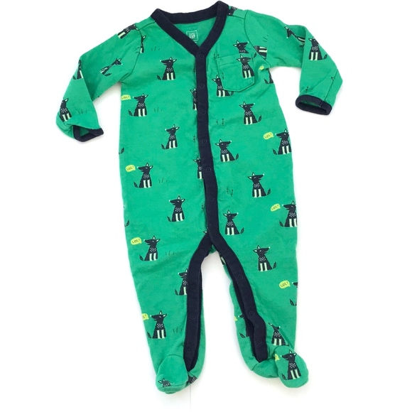 Baby Gap Footed Pajamas - Picture 1 of 7